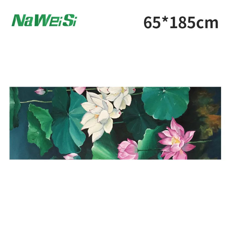 Yoga Mat Towel Double-Side Velvet Yoga Fitness Isolation Mat Non-Slip Folding Portable Sports Mat Towel Beach Quick Dry Towel