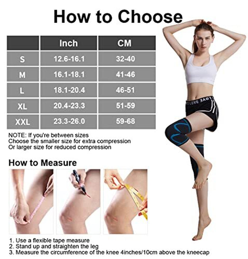 Rodilleras Gym Para El Dolor Levantar Pesas Deportivas Compresion Rodillera, S